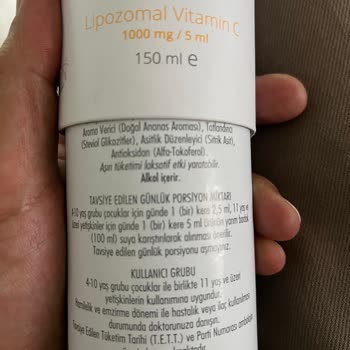 Inoliva Lipozone Şuruplarında Alkol İçeriğini Gizliyor.