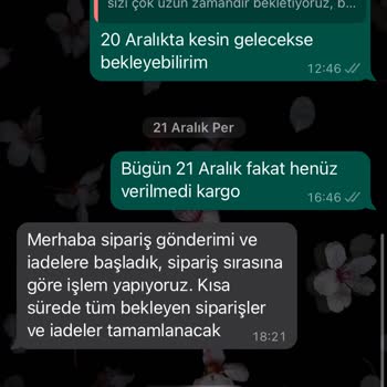 Nare Giyim Sipariş Gecikmesi Sorunu