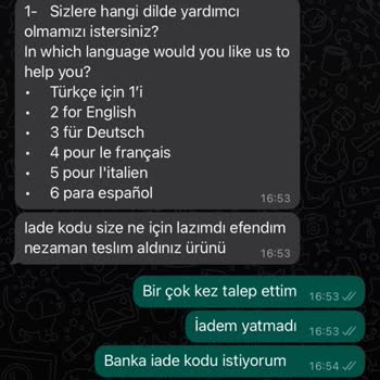 Kıyafet Sepeti Ürün İadesi Problemi