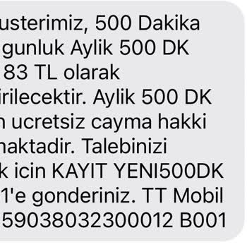 Bimcell Mesaj Gönderilmesine Rağmen Yüklenmeyen Konuşma Paketi