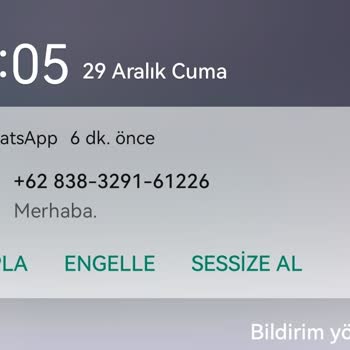 WhatsApp Başka Ülkeden Mesaj