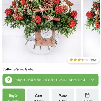 Çiçek Sepeti Ürün Aynı Değil