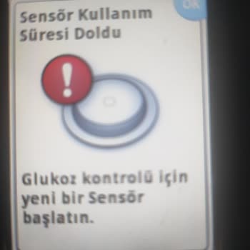 Freestyle Libre Sensör Kullanım Süresi Erken Doldu
