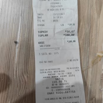 Kütahya Belediyesi Otogar Fahiş Fiyat