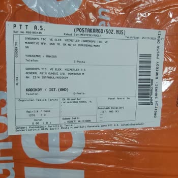 Gardrops İademi Tarafıma Teslim Etmedi