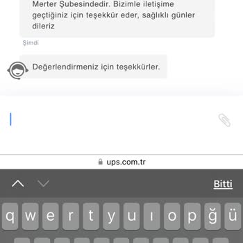 UPS Türkiye Kargo Kargomu Ulaştırmamakta