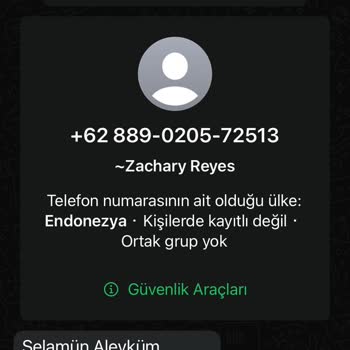 WhatsApp Kişisel Bilgime İzinsiz Ulaşılması