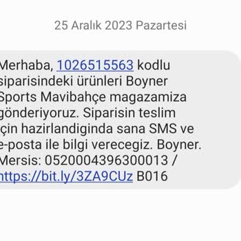Boyner Kargom 10 Gündür Mağazaya Teslim Edilmedi