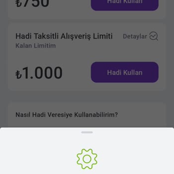 A101 Hadi Veresiye Limitini Kullanamıyorum