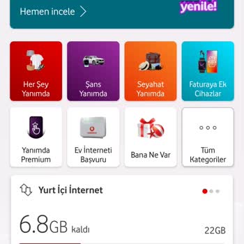 Vodafone Net Vodafone'un Fahiş Kullanımı Ve Paket Yenileme Taktiği