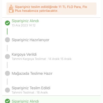 FLO Ayakkabı FLO Sipariş Mağduriyeti