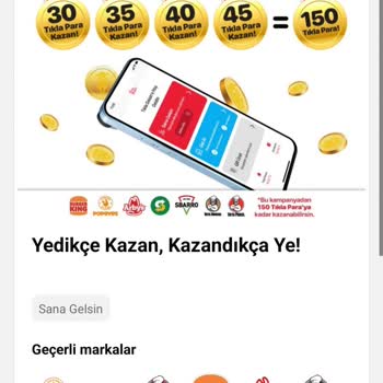 Tıkla Gelsin Kampanya Kazanımı Yüklenmedi