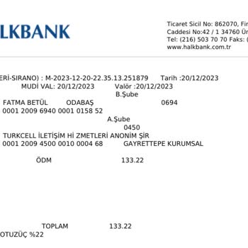 Turkcell Faturasının İki Kere Kesilmesi