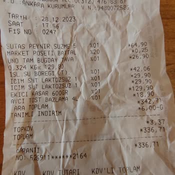 Çağdaş Marketler Marketten Alınan Ürünlerin Bozuk Çıkması