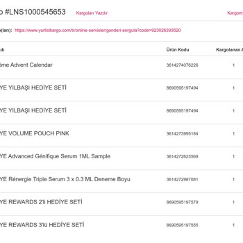 Lancome Lancôme Advent Calendar Yerine Lancôme İkonik Beauty Box Gönderildi