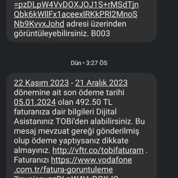 Vodafone Fiyatlar Çok Pahalı
