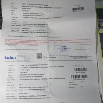 General Mobile Garanti Kapsamında Cihazım Donuyor Yetkili Servis İlgilenmiyor