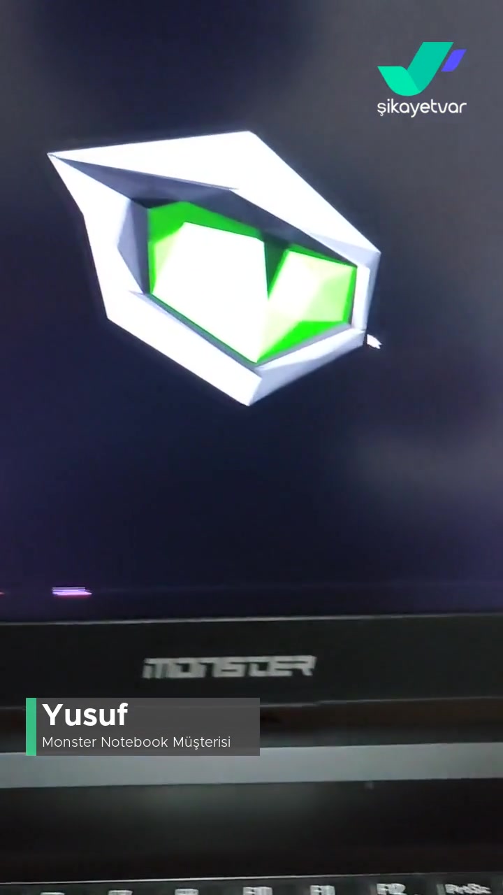 Monster Ekran Sorunu videonun kapak resmi