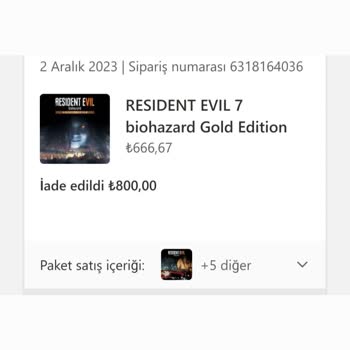 Xbox Para İadesi Sorunu