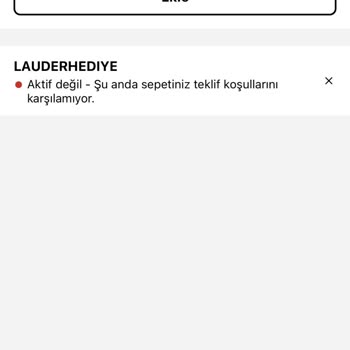 Sephora Kampanya Hayal Kırıklığı!