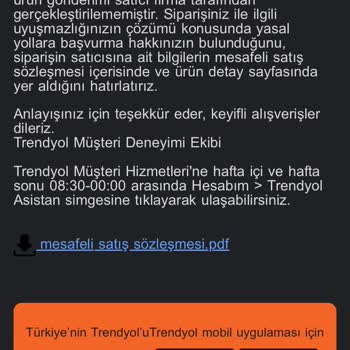Trendyol Yanlış Ürünümü İade Almıyor