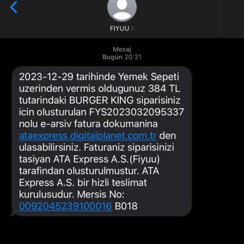 Yemeksepeti Dikkat Edilmesi Gereken Sipariş Güvenliği