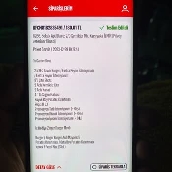 KFC Sipariş Problemi Ve Muhatap Bulamamak
