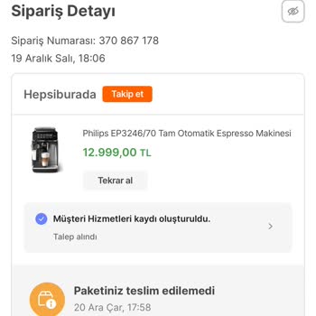 Hepsiburada Ücret İade Yapmıyor