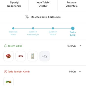 A101 Kusurlu Ürün Gönderdi.