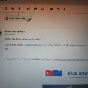 Global Visa Service (globalvisaservice.com.tr) Randevu Bilgi Karmaşası Ve İletişim Sorunu