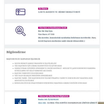 Global Visa Service (globalvisaservice.com.tr) Randevu Bilgi Karmaşası Ve İletişim Sorunu