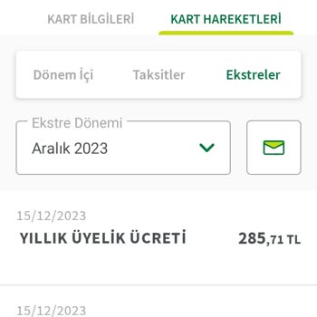 Şekerbank Kredi Kartı Aidat Ücreti