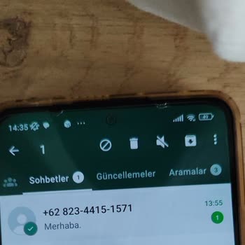 WhatsApp'tan 29.12.2023 Tarihinde Saat 19:13 De Merhaba Diye.