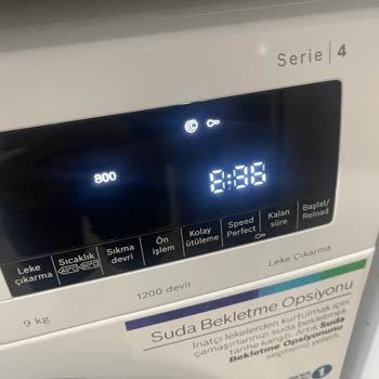 Bosch Çamaşır Makinesi E-36 Hatası Veriyor. Paslandı. Leke Çıkarmıyor.