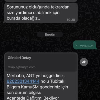 AGT Kurye (aynigunteslim.com) AGT Nin Açılımının Aynı Gün Teslim Olması Şoku