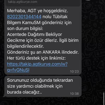 AGT Kurye (aynigunteslim.com) AGT Nin Açılımının Aynı Gün Teslim Olması Şoku