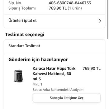 Amazon.com.tr Ürünümü Teslim Etmedi Ürünün Fiyatı Arttı.