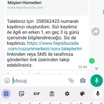Hepsiburada 20 Günde İade Yapamıyor...