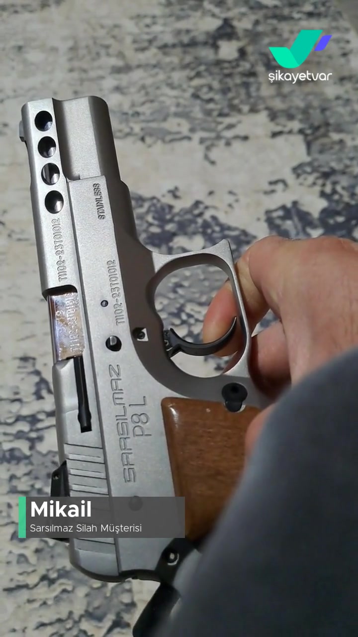 Sarsılmaz Silah P8l Sürtünme Var! videonun kapak resmi