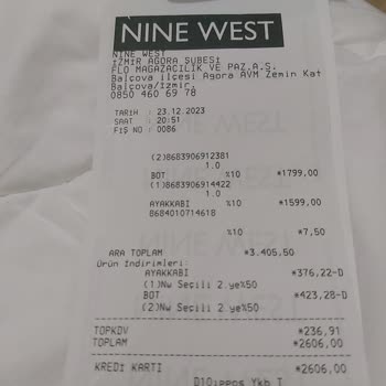 Nine West Şikayetim Var Aldığım Ayakkabı Henüz Gönderilmedi