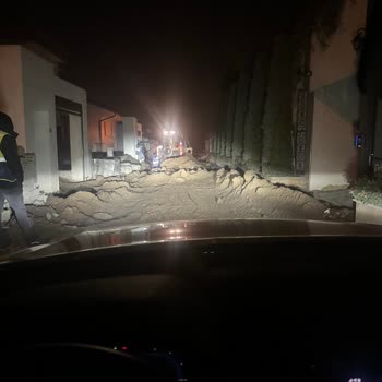 Melikgazi Belediyesi Garajımın Girişindeki Çamur