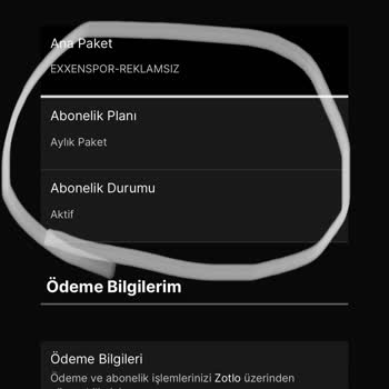 Exxen Üyeliğimi Sonlandıramıyorum. İptal Butonu Yok