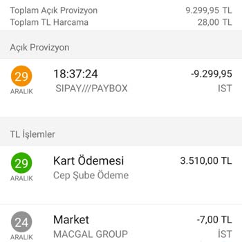 Paybox Mobil Uygulama Aracılığıyla Yaşanan Mağduriyet
