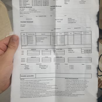 Bosch Farklı Ürün Teslimatı