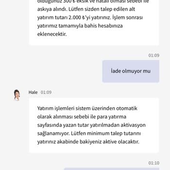 Marsbahis Yatırım Hatası Ve Ekstra Ödeme İsteme