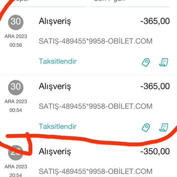 Obilet Sistem Hatası Bilet Yok Ama Ücret Kesilmiş