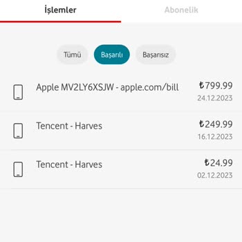 İphone Üzerinden Onaysız Mobil Ödeme Şikayeti