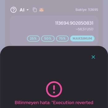 Pancakeswap Bnb Olarak Benden Alındı Paramı Geri Dönüştüremiyorum