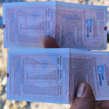 Milli Piyango Bileti Mühürsüz Çıktı