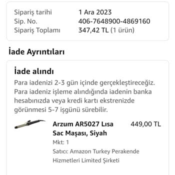 Yanlış Ürün Ve İade Süreci Sorunu